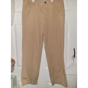 Calvin Klein Women Tan  Loose Fit  Pants 34x30